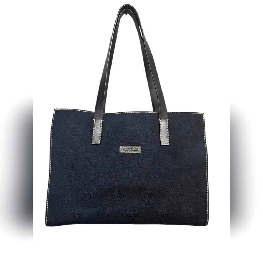 Dooney & Bourke Navy and Black Tote